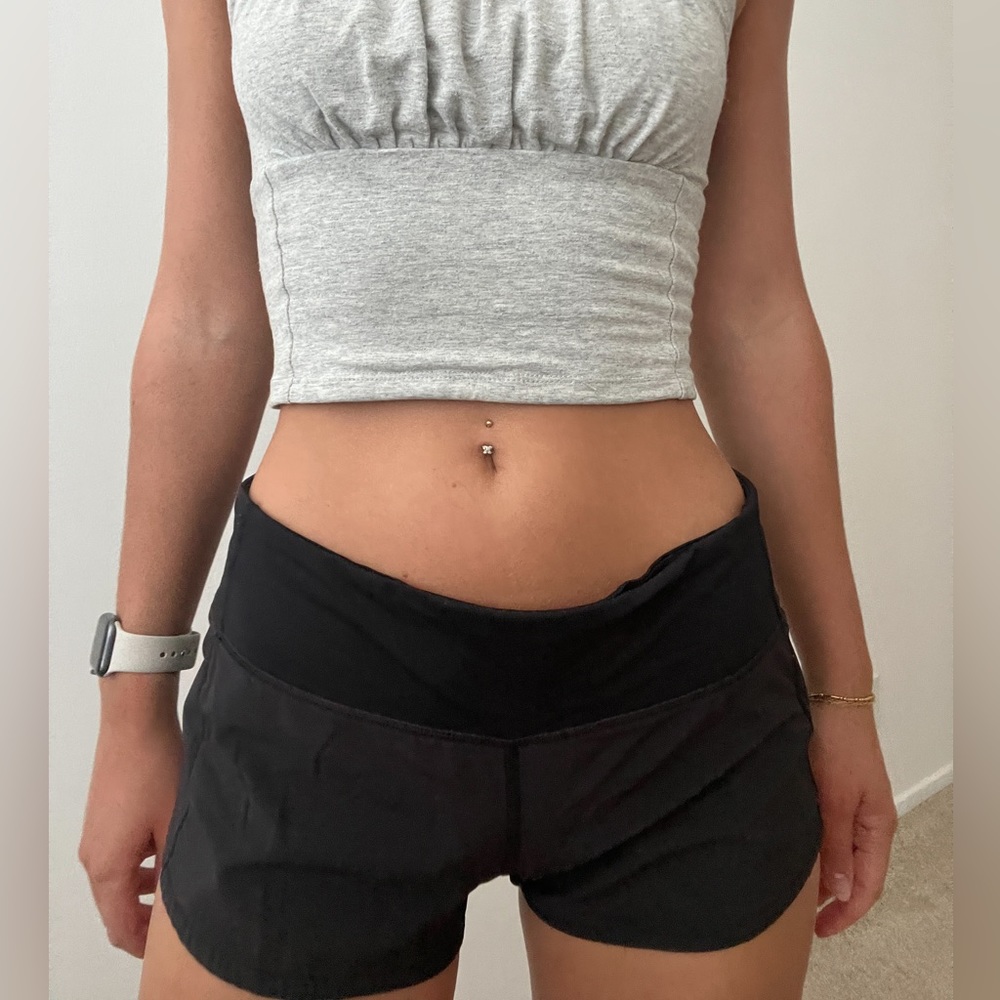 Lululemon Speed- Up Lowrise Lined Short 🖤🖤